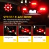 BMTxms 4x 3157 Red LED Strobe Flash Brake Tail Light