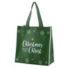 Creative Brands Nylon Tote Bag, Christmas Begins with Christ