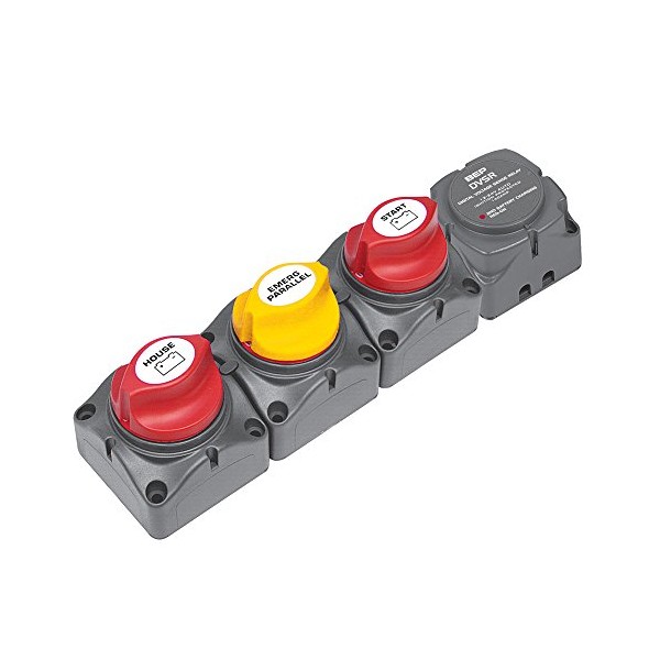 BEP Horizontal Distribution Cluster for Single Engine with Two Battery