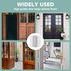 Self-Closing Door Hinges 4 Inch, Heavy Duty Spring Loaded, Adjustable