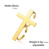 Two Finger Cross Ring for Men & Women – Vintage