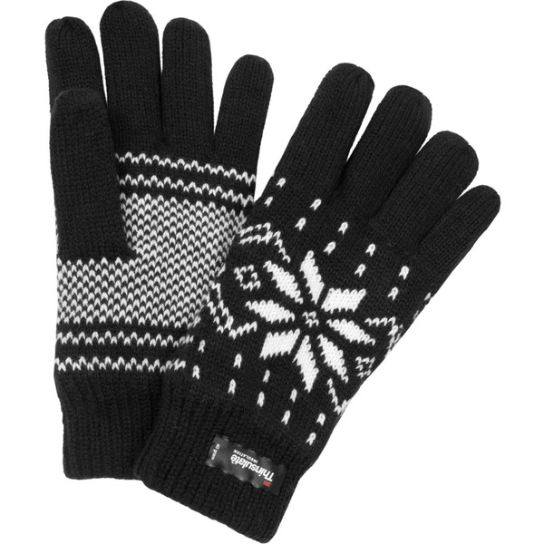 normani Thermal Knitted Gloves with Thinsulate Lining Unisex Adult with