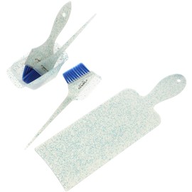 LALAFINA 5pcs Hair Coloring Tools Hair Dye Brush Teeth Paint Salon Hair Dyeing Accessories Hair Foils Professional Hair Dye Hairdressing Accessory Plastic Pearlescent Hair Coloring Products