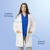 SPECTRUM UNIFORMS Medical Lab Coats 40" Length Ladies Ultra Smart