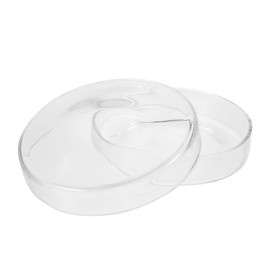 Alasum Culture Petri Dishes 150mm Glass Dishes Laboratory Use Low Expansion Rate Moderate Thickness