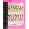 American Greetings Easter Bunnies Chicks Eggs Flowers Mini Squares Sticker