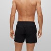 BOSS Mens Iconic Swim shorts with signature stripe and logo