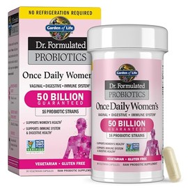 Garden of Life - Probióticos formulados por el Dr. una vez al día para mujeres, 30 unidades                                                           