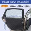 ALLANSING Dog Car Door Protector – Anti-Scratch/Stain-Resistant, Window-Roll-Compatible, No Tint