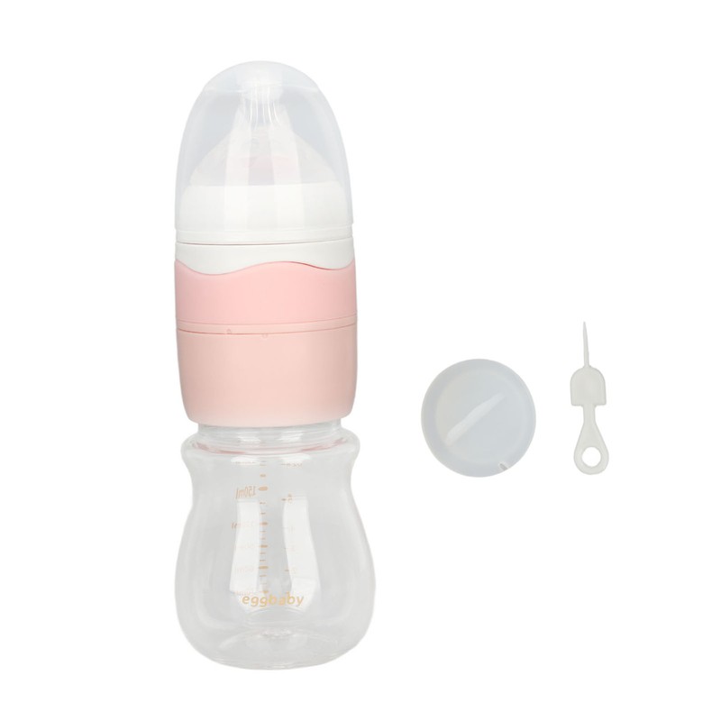 Quick Flush Baby Bottle Detachable Portable Press Rotate Quick Flush