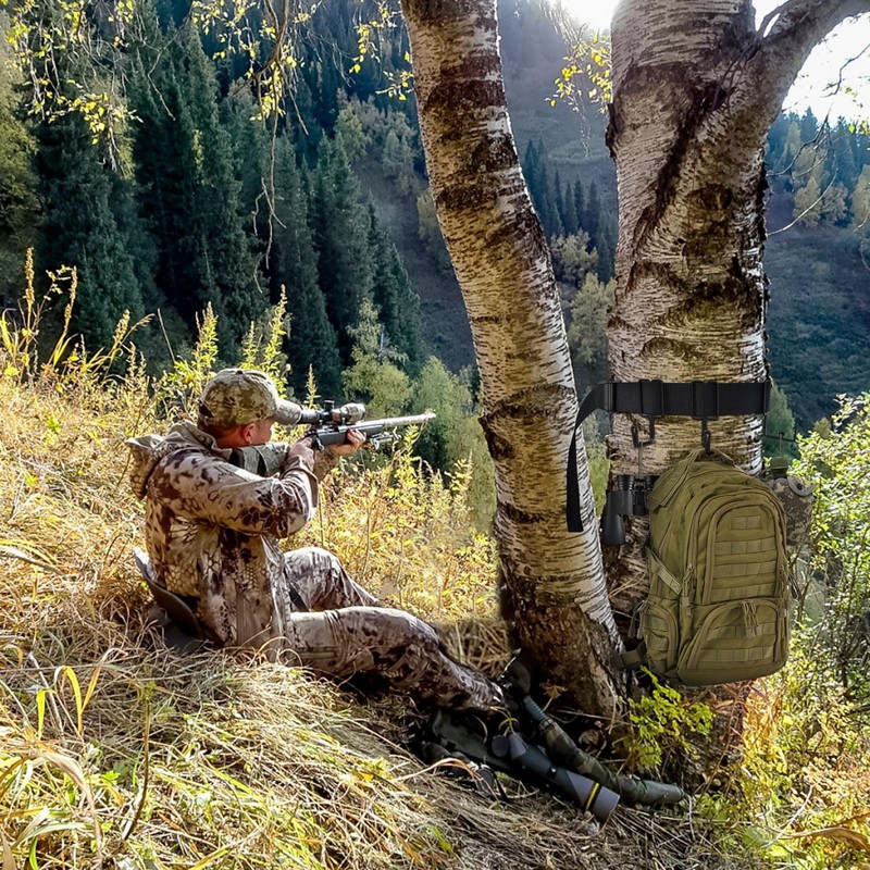 2 Pack Treestands Strap Gear Hangers with 12 Metal Hooks,Hunting