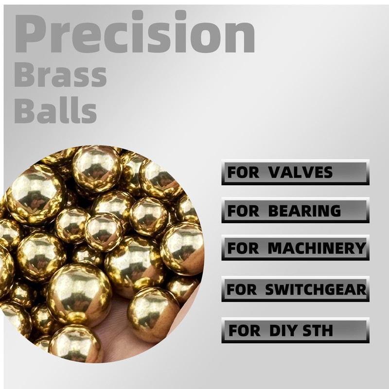 ZXTDBMBB H62 Precision Brass Balls Solid Brass Balls Diameter Excellent