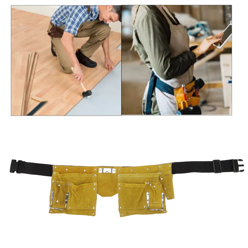 Tool Belt leather tool belt Quick Release Buckle Wearproof Portable