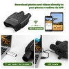 BONMIXC Night Vision Binoculars with WiFi & Starlight Lens, 32GB