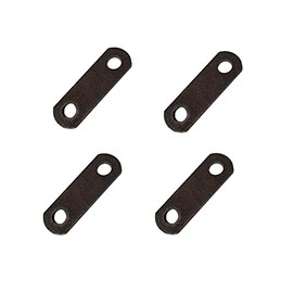 LEFITPA 4 Pack Replacement 115052 Trailer Leaf Spring Shackle Strap (2 1/4" Length x 3-9/16" Dimensions x 1-1/4" Width x 9/16" Bolt Hole Diameter)