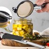 2Pcs 2024 New Stainless Steel Can Opener Adjustable Can Opener