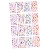 FOMIYES 16pcs Flower Nail Art Stickers for Manicure Chic Mixed