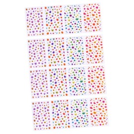 FOMIYES 16pcs Flower Nail Art Stickers for Manicure Chic Mixed Pattern Nail Decals Suitable for Professional Personal Use Elegant Design