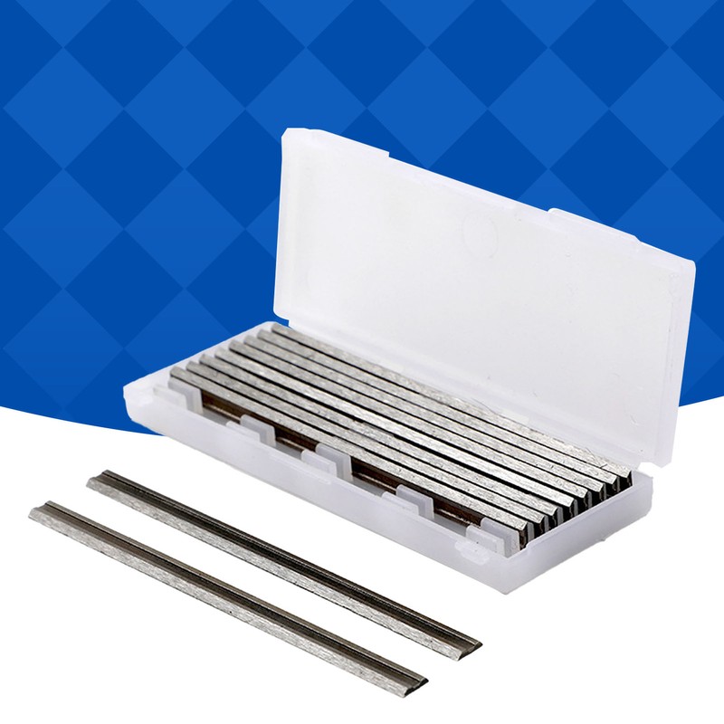 10Pcs Planer Blades High Speed Steel Industrial Planer Blades Knives