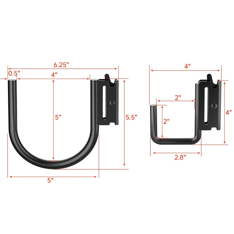 8 PCS Heavy Duty E Track J Hooks,Semi-Trucks Trailer Hang
