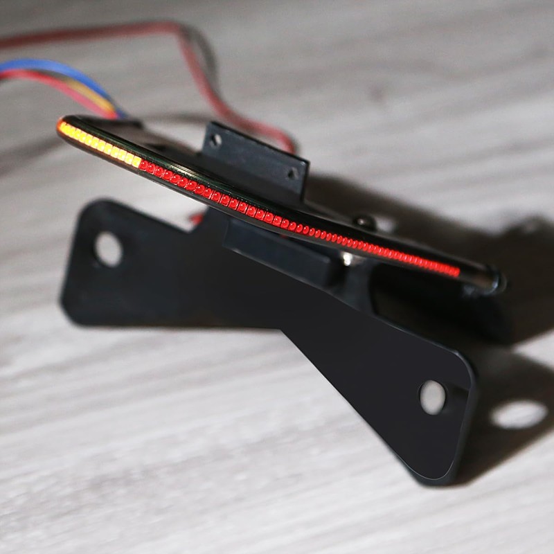 LED Fender Eliminator Integrated Tail Light For Compatible With Husqvarna