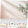 MERRYHAPY Home Decor Construction Plastic Tablecloth Stylish Practical for Parties