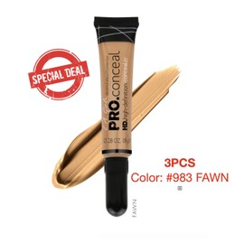 LA Girl [3pc DEAL] LA Girl Pro Concealer High Definition Liquid Concealer #983 Fawn