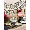 Creative Converting 8-Count Sturdy Style 7-Inch Paper Dessert Plates, Black
