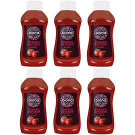 (6 Pack) - Biona - Org Ketchup Classic Squeezy | 560g | 6 Pack Bundle