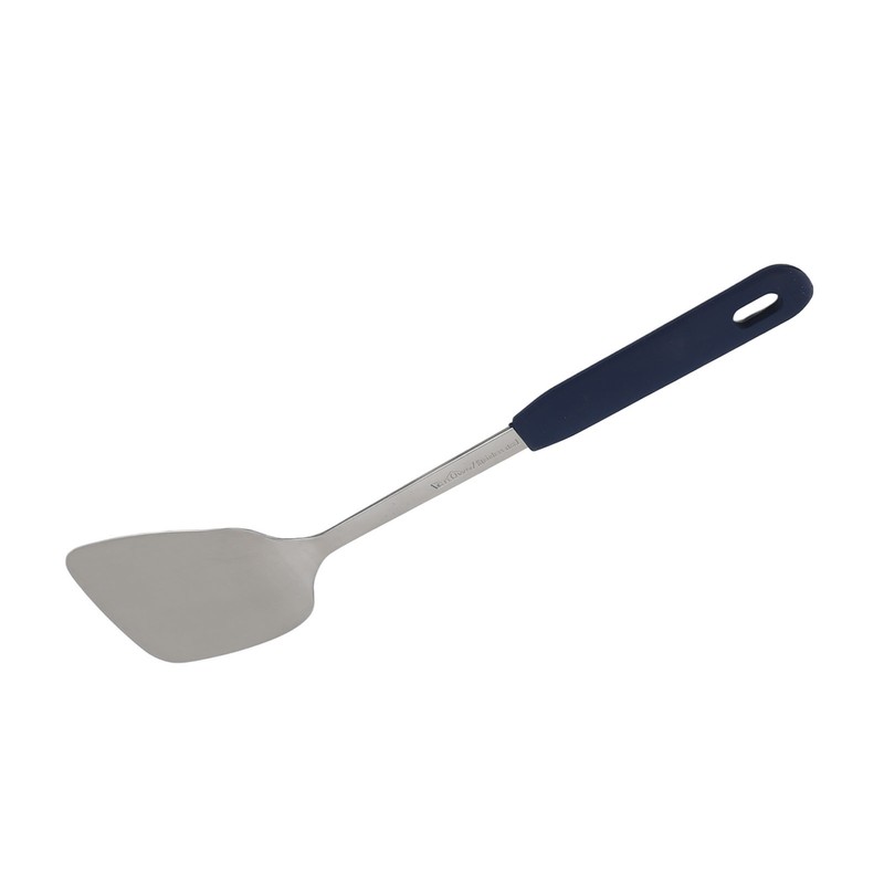 Cooking Spoon Rustproof Smoothly 304 Stainless Steel Spatula Skid Resistant