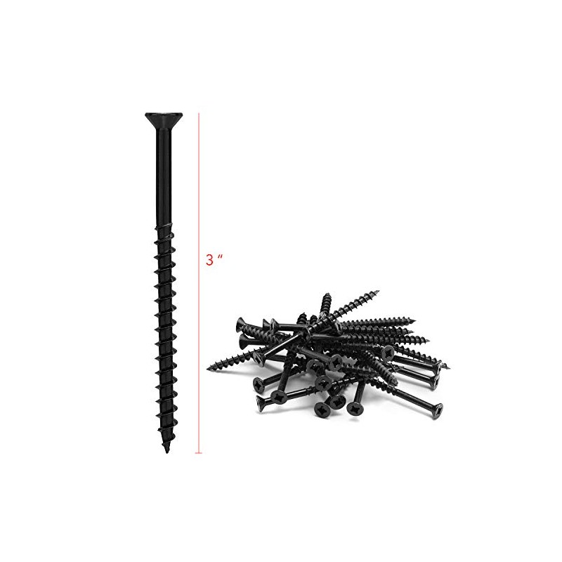 KS Hardware Door Hinge Screws (#9, Oil Rubbed Bronze, Pack