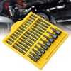 35Pcs Screwdriver Bit Set Magnetic S2 Steel 1/4in Hex Shank