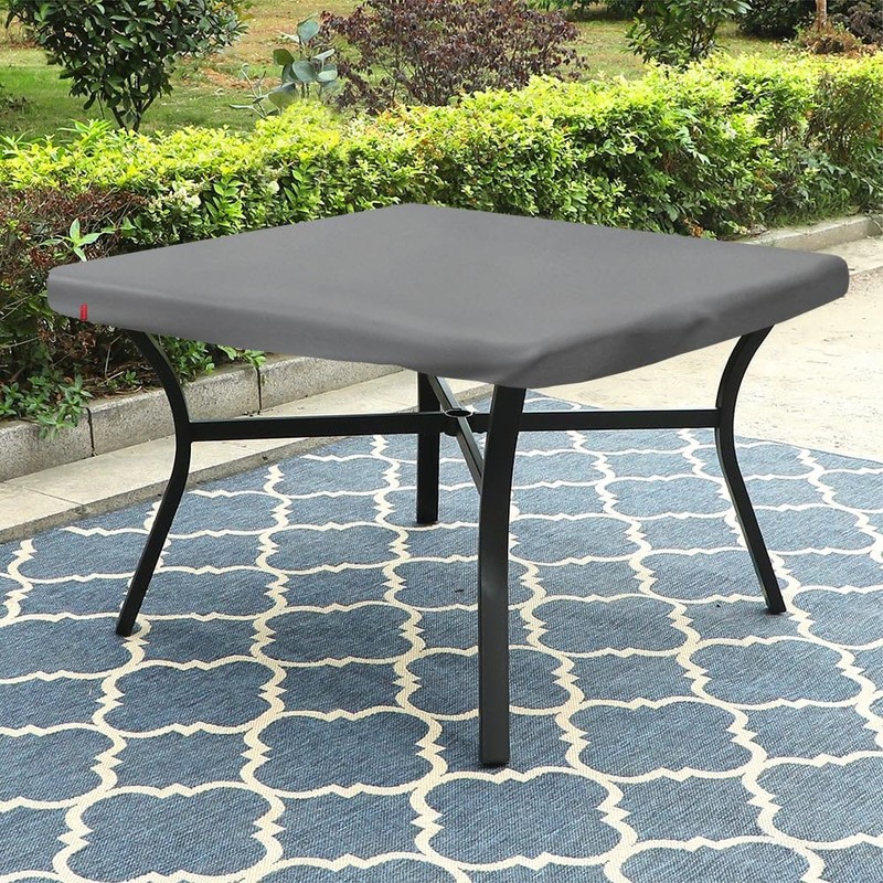 SoloToo Outdoor Square Table Cover Waterproof UV-Resistant for 36 x