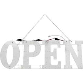 LemonNova RGB 30"x10" Large LED Open Signs for Business Super Bright Unique Design RGB Open Sign with Hanging Installation for Window Stores Bar Hotel Retail Shops Salon Restaurant Office