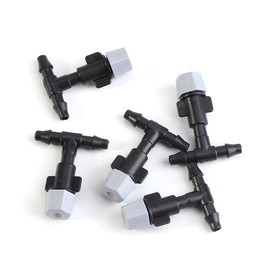 Yosoo Sistema de Riego de Nebulización por Goteo de Nebulización de Agua de Micro Irrigación para la Flor del Jardín del Patio