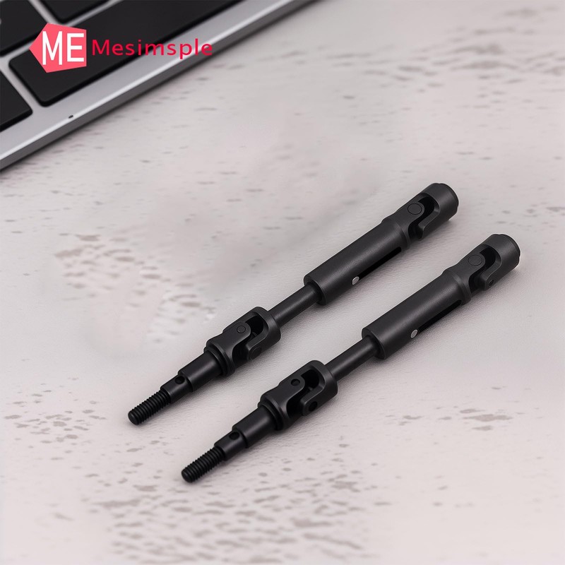 Mesimsple 4Pcs Steel CVD Front Rear H14BM Drive Shaft 14410B