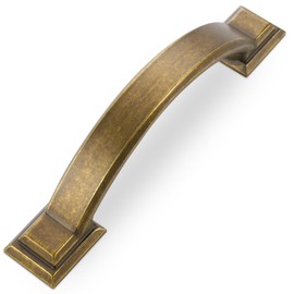 GIYURO 10 Pack 3 Inch Cabinet Pulls Antique Brass Kitchen Cabinet Handles Zinc Alloy Drawer Pulls Solid Cabinet Hardware