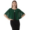 Chiffon Capelet Soft Capes Shawls and Wraps for Evening Dress