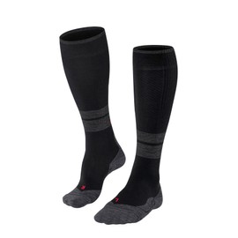 FALKE Men's TK Compression Hiking Socks Medium Padding Compression Stabilising Anti-Bubble Breathable Quick-Drying Climate Regulating Odour-Inhibiting Wool Functional Material 1 Pair