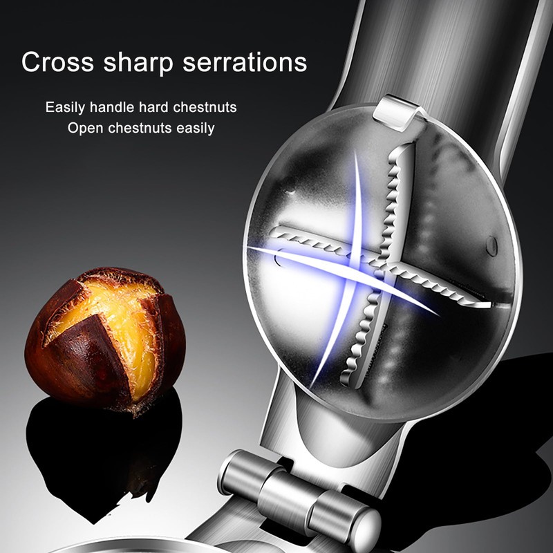 CHSEEO Chestnut Clip, 1 PC 304 Stainless Steel Chestnut Quick