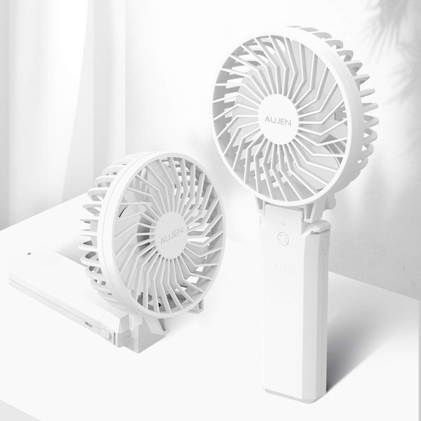 Aujen Portable Fan, Rechargeable, Maximum Operating Time: 35 h, Handy