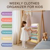 Homsorout Closet Organizers and Storage - 5 Tier Shelf Organizer