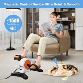 NIdreamCE Motorized Electric Leg Exerciser Rehabilitation Trainer for Seniors and Office/Home Fitness