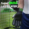 Sportout Goalie Gloves, Goalkeeper Gloves with Finger Protection, Soccer Gloves,