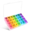 Opret Pill Box Organiser 7 Day, Pill Dispenser Weekly 4
