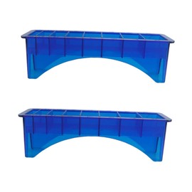 minkissy 2pcs Hair Clipper Comb Box Clipper Guard Holder Barber Tool Organizer Barber Cases for Clippers and Supplies Barber Accessories Clipper Limiter Comb Organizer Barber Organizer