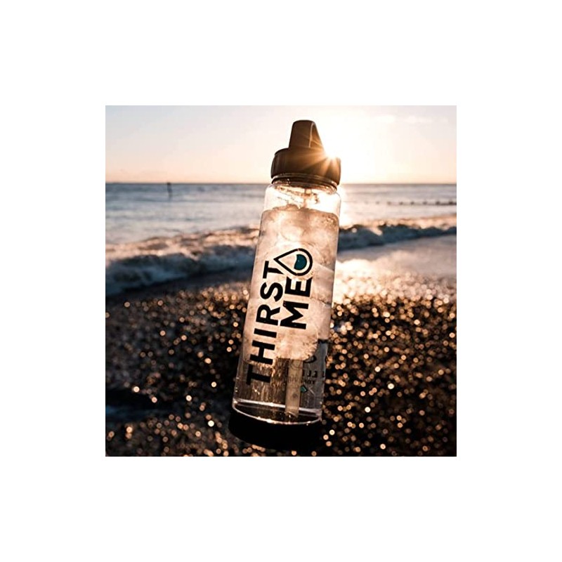 Thirstme Lilac 900ml Hydration Tracker water bottle