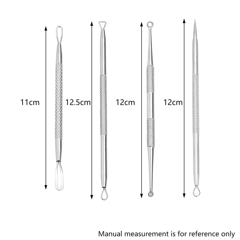 Geebymol Blackhead Tool Kit, Stainless Steel Spot Treatment Tools for