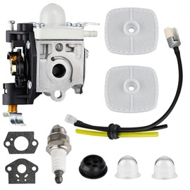 Cynkpeg PB250 Carburetor & Air Filter for Echo PB250LN PB-250 ES-250 Leaf Blower, A021003661 Carburetor for Echo PB-250LN RB-K106 Blower with Fuel Line Fuel Filter Spark Plug Replace for ECHO RB-K106