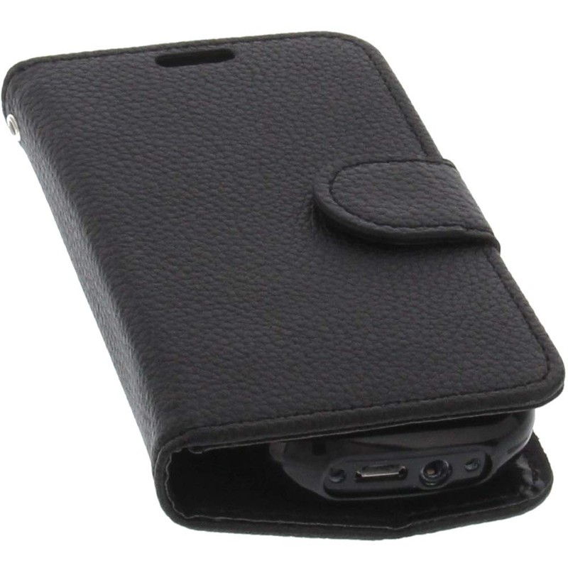 foto-kontor Case Compatible with Swisstone BBM 320 Book Style Black